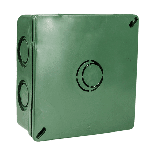 Caja Tipo Chalupa con Tapa 5" x 5" de PVC Argos CAPP025