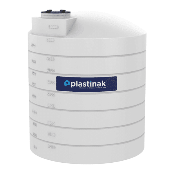 Tanque de Almacenamiento Industrial 10000 Litros Estándar Neutro Plastinak 33975