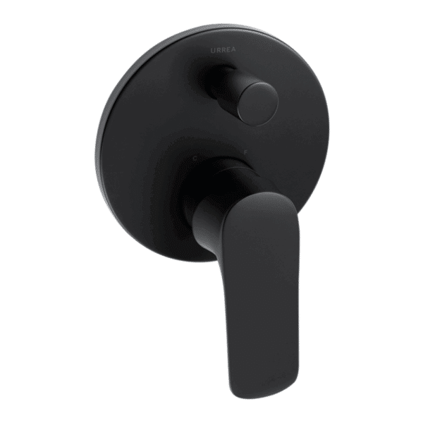 Monomando con Desviador para Regadera y/o Tina Cassia Negro Mate Urrea 9438LU.2