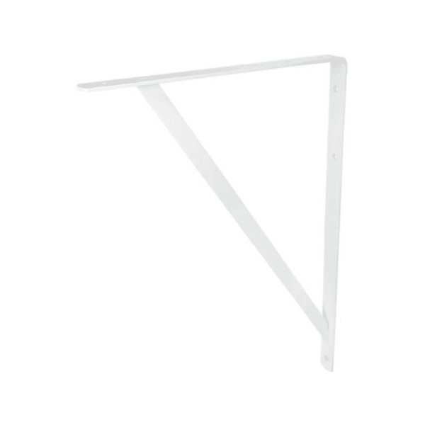 Ménsula con Soporte Blanca 8"x12" Carga 250 Kg Surtek 137826