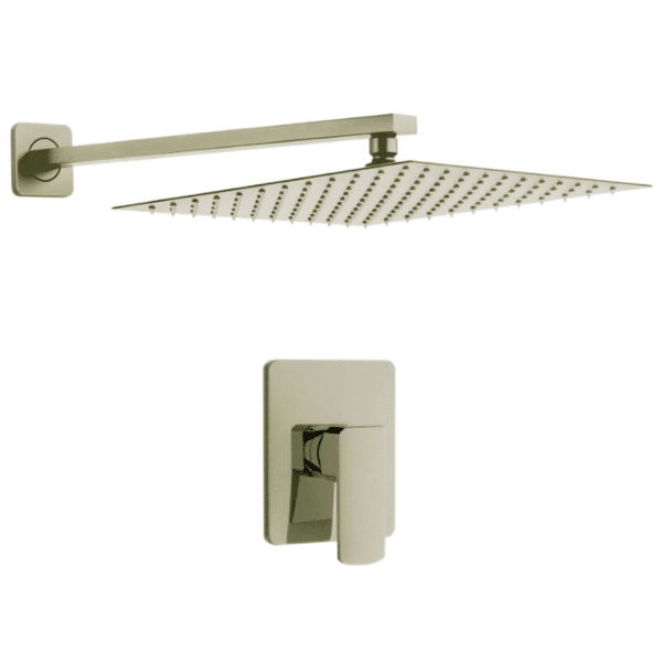 Juego de Regadera y Monomando Dorado Meer RSM103