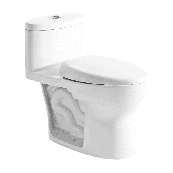 WC One Piece Elongado Atenea Blanco Foncer