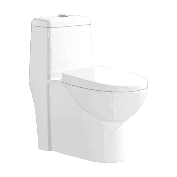 WC One Piece Elongado Eros Blanco Foncer