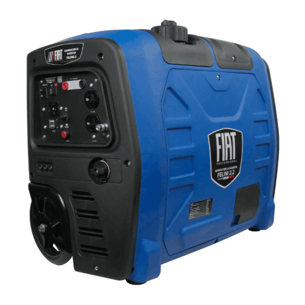 Generador Inverter a Gasolina 2200W Monofásico con Motor 3.5 HP 4T 110V Fiat FELINI2.2