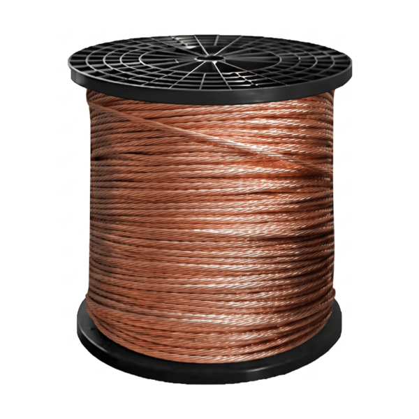 Cable de Cobre Desnudo Semiduro Calibre 12 AWG 500 Metros 267305