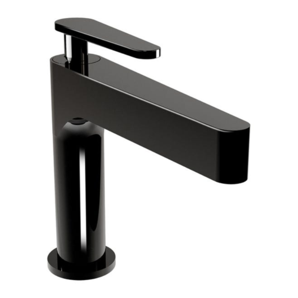 Monomando de Lavabo Clásica Obsidiana E-917-OB Helvex