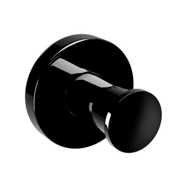 Gancho Sencillo Tubular Obsidiana TUB-06-OB Helvex